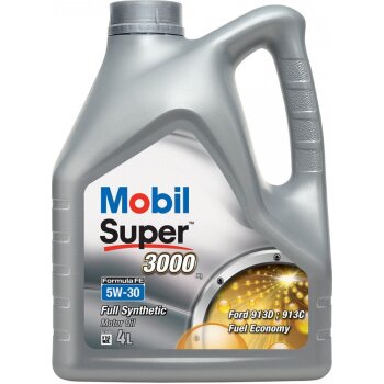 Масло моторное MOBIL Super 3000 X1 Formula FE 5W30 SL/CF, A5/B5 синтетика
