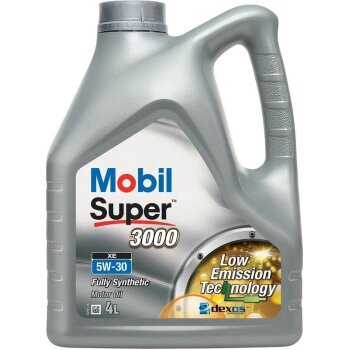 Масло моторное MOBIL Super 3000 XE 5W30 SN/CF, C3 синтетика