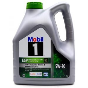 Масло моторное MOBIL-1 ESP Formula 5W30 SN/SP, C3 синтетика