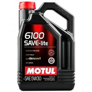 Масло моторное MOTUL 6100 Save-lite 5W30 SN/GF-5 полусинтетика
