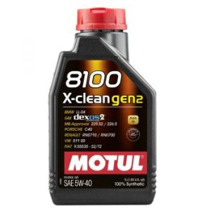 Масло моторное MOTUL 8100 X-clean 5W40 C3 синтетика