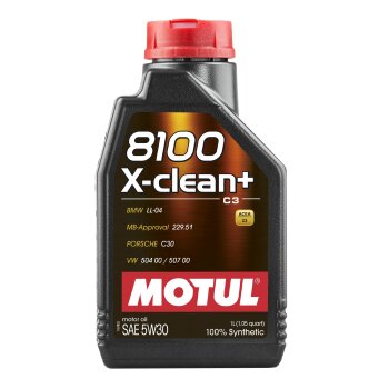 Масло моторное MOTUL 8100 X-clean+ 5W30 C3 синтетика