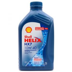 Масло моторное SHELL Helix HX7 10W40 SN, A3/B4 полусинтетика