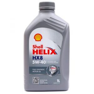 Масло моторное SHELL Helix HX8 5W40 SN/SP, A3/B4 синтетика