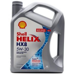 Масло моторное SHELL Helix HX8 X 5W30 SN,A3/B4 синтетика