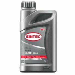 Масло моторное SINTEC LUXE 5000 10W40 SL/CF А3/В4 полусинтетика