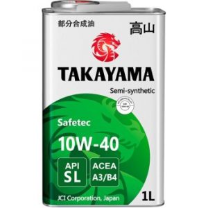 Масло моторное TAKAYAMA 10W40 SL/CF, A3/B4 полусинтетика, (металл) (1/12) *
