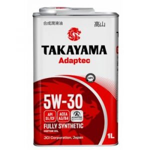 Масло моторное TAKAYAMA Adaptec 5W30 A3/B4 SL/CF синтетика