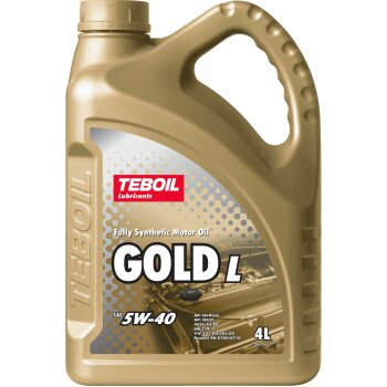 Масло моторное TEBOIL Gold L 5W40 синтетика