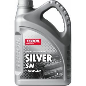 Масло моторное TEBOIL Silver SN 10W40 синтетика