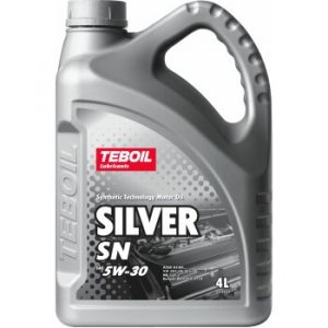 Масло моторное TEBOIL Silver SN 5W30 синтетика