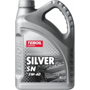 Масло моторное TEBOIL Silver SN 5W40 синтетика