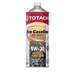 Масло моторное TOTACHI Eco Gasoline 5W30 SN/GF-5 полусинтетика