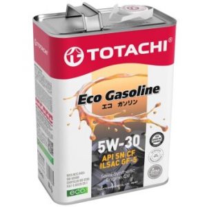 Масло моторное TOTACHI Eco Gasoline 5W30 SN/GF-5 полусинтетика 4л + СОЖ TOTACHI NIRO CLEAR 1,7л