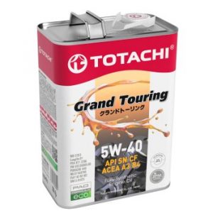Масло моторное TOTACHI Grand Touring 5W40 SN/CF синтетика