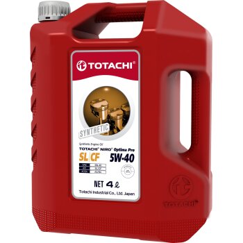 Масло моторное TOTACHI NIRO Optima PRO 5W40 SL/CF синтетика