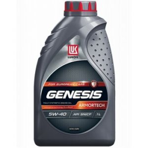 Масло моторное ЛУКОЙЛ GENESIS ARMORTECH 5W40 SN/CF синтетика
