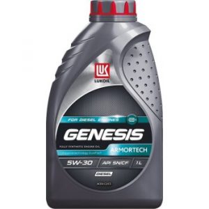 Масло моторное ЛУКОЙЛ GENESIS ARMORTECH DIESEL 5W30 С2/C3, SN/CF синтетика
