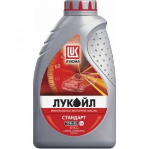 Масло моторное ЛУКОЙЛ Стандарт 10W30 SF/CC минеральное