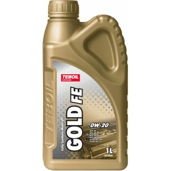 Моторное масло TEBOIL Gold FE 0W20 синтетика