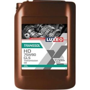 Жидкость LUXE трансм. TRANSSOL MT 75W90 GL4/5 20л