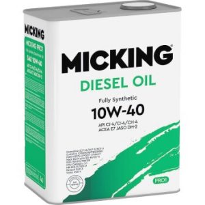 Масло моторное MIСKING Diesel PRO1 10W40 CH-4, E7, A3/B3 синтетика