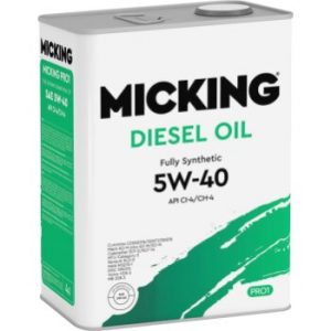 Масло моторное MIСKING Diesel PRO1 5W40 CI-4/CH-4 синтетика