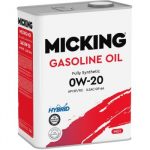 Масло моторное MIСKING Gasoline MG1 0W20 SP/GF-6 синтетика