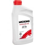 Масло моторное MIСKING Gasoline MG1 5W30 SP/GF-6 синтетика