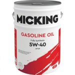 Масло моторное MIСKING Gasoline MG1 5W40 SP синтетика 20л