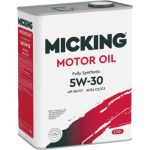 Масло моторное MIСKING Motor Oil EVO1 5W30 SN/CF, C2/C3синтетика