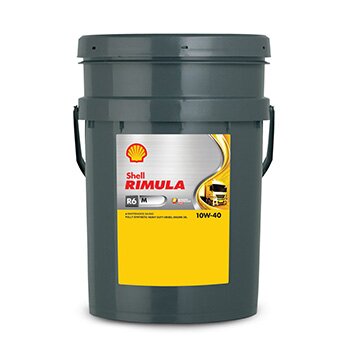 Масло моторное SHELL Rimula R6 М 10W40 CI-4, E4/E7, DH-1 дизель, синтетика 20л