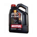 . MOTUL 8100 X-clean 5W40 SN/CF синтетика